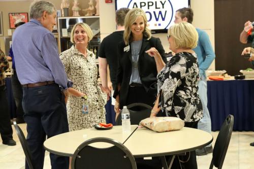 Walt and Renee Eppard with Kristie Hoskinson of CareerEdge